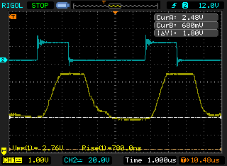 INA240A4, Gain 200, Low-Side, 160kHz (positiver Ausschlag)